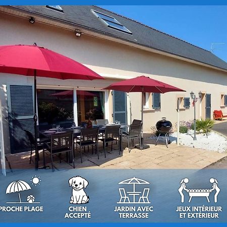 Le So Art, Grande Maison 4 Chambres, Terrain De Petanque, Grand Jardin Clos, Flipper, Babyfoot, Jeux Arcade, Ping Pong,1 Km Mer, Proche Golf, Port En Bessin, Bayeux Et Plages Du Debarquement, Adaptee Enfants Commes 外观 照片